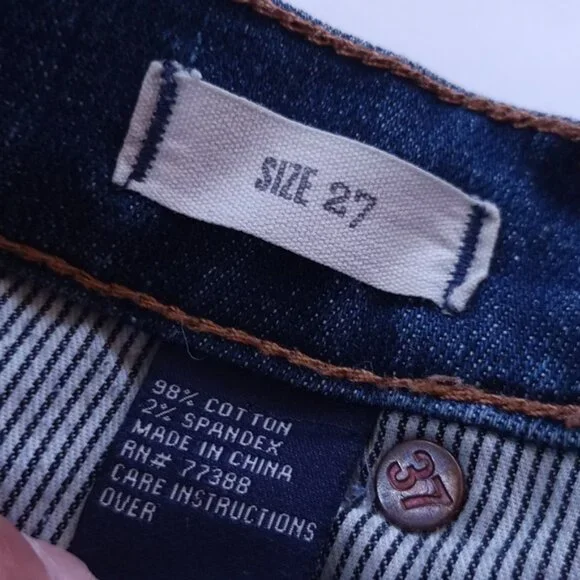 Madewell Distressed Denim Jean Shorts Unisex - Picture 4 of 8